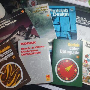 Kodak vintage photo developing books